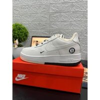 Nike Air Force 1 Brooklyn NY Kem, Giày AF1 Âm Dương Chữ B Đế 2 Màu Bản Cao Cấp Full Box Bill, Size 36-43