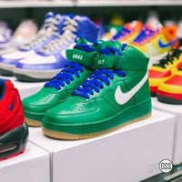 Nike Air Force 1 High By You - Green / White / Blue