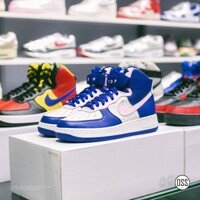 Nike Air Force 1 High By You - Blue / White / Pink