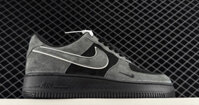 Nike Air Force 1 Low Black Grey Suede