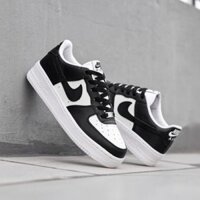 Nike Air Force 1 Low Original Black White Panda Leather sepatu