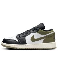 Nike Air Jordan 1 Low 'Black Toe Medium Olive' - Likeauth