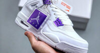 Nike Air Jordan 4 Metallic Purple