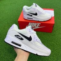 Nike Air Max 90 trắng đen người đàn ông của khởi động