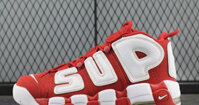 Nike Air More Uptempo Supreme Red