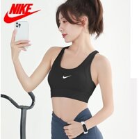 Nike Áo Ngực Thể Thao Đan Dây Chéo Lưng Thoáng Khí Thời Trang Cho Nữ