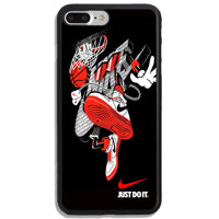 Nike Basketball Jump Phone Hard Case Cover for Iphone6 6s 7 8 Plus X XS MAX XR 11 pro Max