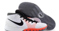 Nike Kyrie 1 White Black Orange