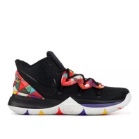 Nike_ Kyrie5 Irving 5th generation black and white black orange mens wear-resistant combat basketball shoes AO2919-901