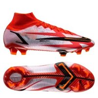 Nike Mercurial Superfly 8 Elite FG CR7 Spark Positivity - Chile Red/Black/White/Total Orange - DB2858-600