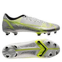Nike Mercurial Vapor 14 Academy MG Silver Safari - White/Black/Metallic Silver/Volt - CU5691-107