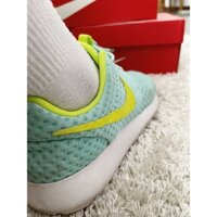 Nike roshe run 99% fullbox xinh màu xanh