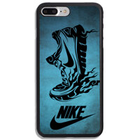 Nike Shoes Art Blue Navy Phone Hard Case Cover for Iphone6 6s 7 8 Plus X XS MAX XR 11 pro Max