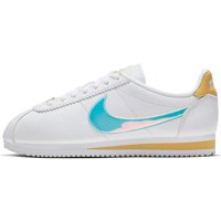 Nike WMNS Classic Cortez Womens Ci9914-100 Size 8, White/Clear-topaz Gold