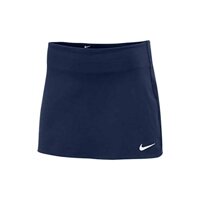 Nike Women's Court Power Spin Tennis Skirt (Navy, Large)