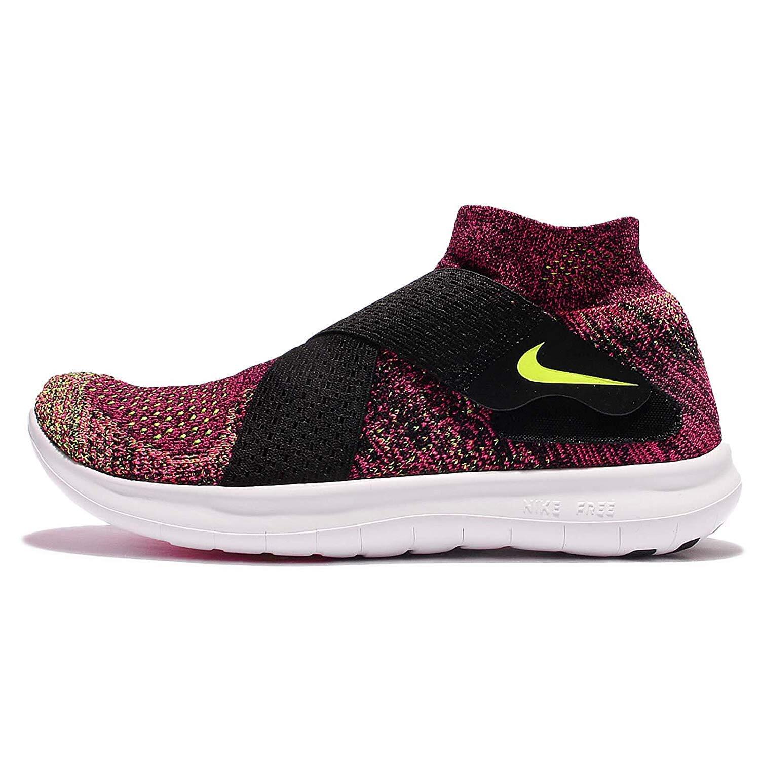 nike women's free running motion flyknit shoes