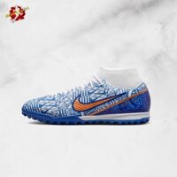 NIKE ZOOM MERCURIAL SUPERFLY 9 ACADEMY CR7 TF – TRẮNG/XANH – DQ5320-182