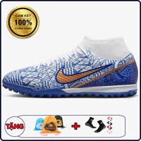 Nike Zoom Superfly 9 Academy CR7 TF - Trắng/Xanh DQ5320-182