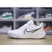 Nike0112 NK a-IR zo-om pegaos 39 Xám / Đen / Trắng 39 Giày chạy bộ thể thao thông thường Super Turbo Marathon MNK