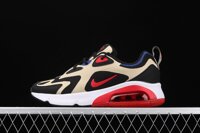 Nike_Air Max 200 Team Gold/University Red For Sale Sports Shoes Running Shoes Fashion Sneaker