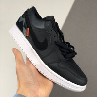 Nike_AirJordan 1 Th?p Nam N? Baskteball Thoáng Khí Chuyên Nghi?p Ch?ng Ch?ng Tr?n Tr??t Th?p Trên Da trên Th? Thao Siêu Nh? AJ1_Original Tr??t Giày