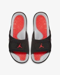 Nike_Air_Jordan_Hydro_Iv_Jordan_Aj_4_Velcro_Slippers_Black_Grey_Orange_532225-006_Size_40 --- 47.5_with _ 42.5_half _ Dép Quai Hậu