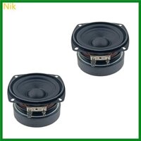 Niki 2 Chiếc Loa 78 Mm 3Inch Full Tần Số 8Ohm 15W Loa DIY Âm Thanh Bass Cho Rạp Hát Tại Nhà Loa