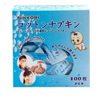 Nikkori - Gói lớn Khăn Giấy nén dạng viên chất lượng Nhật Bản ( 50 Viên/ 100 viên)