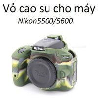 Nikon D5500/D5600 - EasyCover vỏ cao su máy ảnh.(Hinh thật)