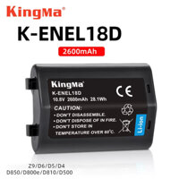 Nikon EN-EL18 A/B/C/D/E | Pin và Sạc máy ảnh Kingma Nikon EN EL18 EL18D D4 D5 D6 D850 Z9 D4S D6S nikon en el18