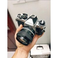 Nikon Fe và lens  50mm F1.4 Ai ,  Máy ảnh film nikon FE kèm lens