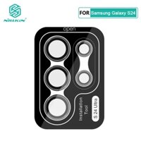 Nilkin Bảo vệ ống kính máy ảnh cho Samsung S24 Ultra Chống nước Full Cover Lens Tempered Glass cho Samsung Galaxy S24 Plus