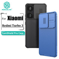 Nillkin CamShield Pro Dành Cho Redmi Turbo 3 Ốp lưng Camera Trượt Bảo Vệ Sang Trọng TPU + PC Ốp Lưng Chống Sốc