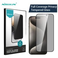 NILLKIN GUARDIAN - Kính cường lực chống nhìn trộm cho IPhone 12/13/14/15 Pro Max có khung dán bảo mật thông tin