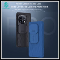 Nillkin Ốp Điện Thoại Có Nắp Trượt Bảo Vệ camera Cho oneplus 11 / 10t / nord 2t ce 3 lite / one plus 8t / 10 pro / 9 pro / 11r / 10r / 9r 5g