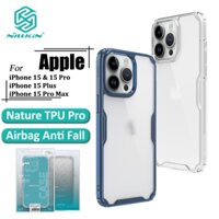 Nillkin Ốp Điện Thoại tpu Dẻo Trong Suốt Có Góc Chống Sốc Cho iphone 15 pro max 15 pro 15 plus