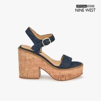 NINE WEST - Giày sandals nữ đế xuồng quai mảnh Amye WNAMYE7-MBL01