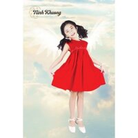 Ninh Khương - Đầm smock cổ tròn cao