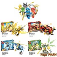 Ninja Cưỡi Siêu Phương Tiện Chiến Đấu Siêu Cấp Ninjago Đồ Chơi Xếp Hình Lắp Ráp LY