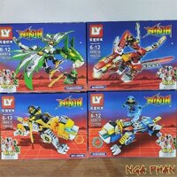 Ninja Cưỡi Siêu Thần Thú Ninjago Đồ Chơi Ghép Hình Lắp Ghép Gạch Khối Block Brick MOC DIY LY