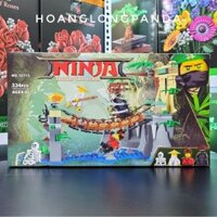 [Ninja] Đồ chơi lắp ráp Lari 10715 | 70608 Master Falls | 334 chi tiết