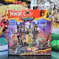 [Ninja] Đồ chơi lắp ráp Ninjago W8103 Võ đường Bóng tối | 71813 Wolf Mask Shadow Dojo | 1309 chi tiết