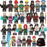 Ninja Khối Xây Dựng Minifigures Tương Thích Với Lego Naruto Sasuke Tsunade Matt Kakashi Anime Lắp Ráp Đồ Chơi