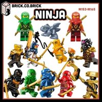 Ninja Mô hình Lắp ráp Nhân vật Làng Lá Và Vai Phản Diện Đồ chơi Ninja Rùa M153-M165