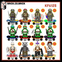 NINJA RÙA Đồ Chơi Lắp Ráp Mô hình Nhân Vật Nhỏ Ninja Turtles Mới Nhất Kèm Phụ Kiện Raphael Leonardo Donatello KF6125