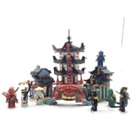 [NINJAGO] Bộ lắp ghép NINJAGO ngôi đền huyền bÍ - ngôi đền Airjitzu của làng ninjago