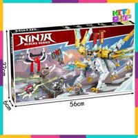 Ninjago Đồ Chơi Lắp Ráp Rồng Băng Của Zane 1020 Chi Tiết ZM11158