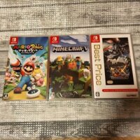 Nintendo Switch Summary Mario + Rabbids Minecraft Monster Hunter Double Cross Pre-owned Good Condition