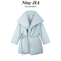 Niny JIA áo khoác phao bánh mì