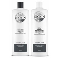 Nioxin System 2 – Dầu Gội Xã Nioxin Chống Rụng Tóc 1000ml